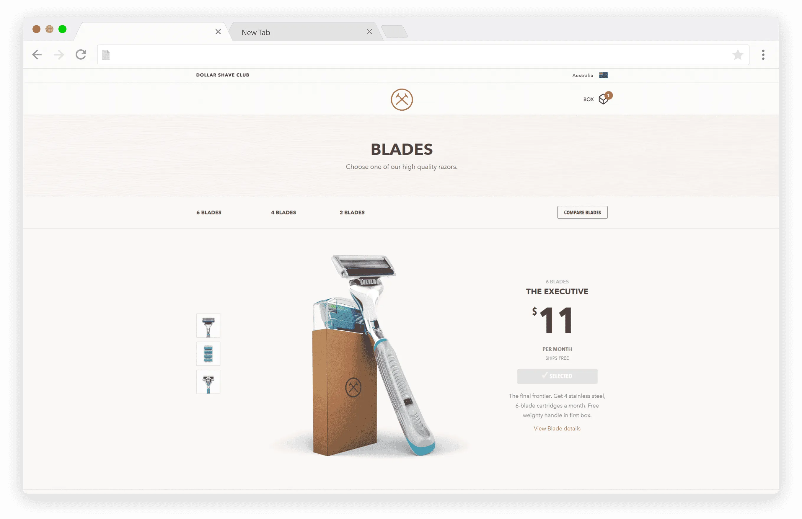 Dollar Shave Club Plans